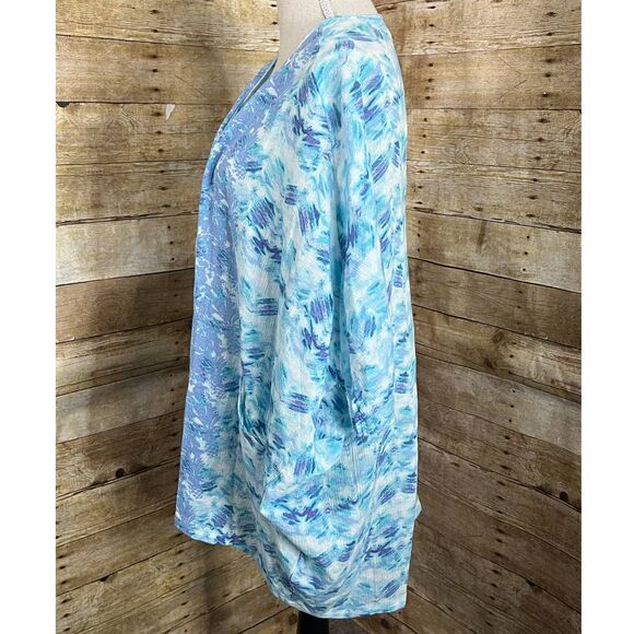 VICTORIA'S SECRET MUTLI COLOR RESORT BEACH POOL SWIMSUIT COVER UP SIZE LARGE - Picture 2 of 4